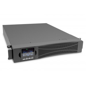 Источник бесперебойного питания Digitus OnLine, 3000VA/3000W, LCD, 8xC13, 1xC19, RJ45, RS232, USB, Rack/Tower