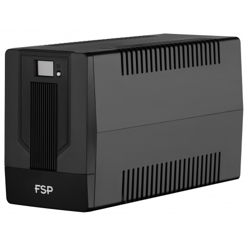 Источник бесперебойного питания FSP iFP1000, 1000VA/600W, LCD, USB, 4xSchuko