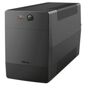 Источник бесперебойного питания Trust  Paxxon 1500VA UPS with 4 standard wall power outlets BLACK