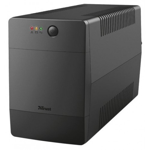 Источник бесперебойного питания Trust Paxxon 1500VA UPS with 4 standard wall power outlets BLACK