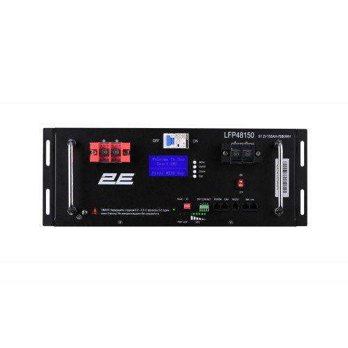 Аккумуляторная батарея 2E LFP48150 48V/150Ah 19" LCD 16S