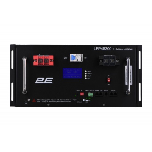 Аккумуляторная батарея 2E LFP48200 48V/200Ah 19" LCD 16S