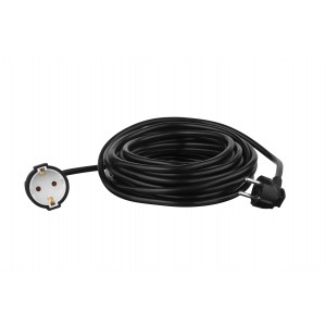 Мережевий подовжувач 2E 1XSchuko, 3G*1.5мм, 10м, black