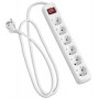 Мережевий подовжувач HAMA 6XSchuko 3G*1.5мм ws 3м White