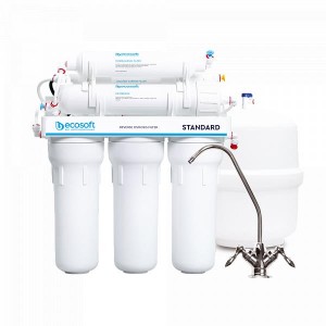 Фильтр обратного осмоса Ecosoft Standard 6-50M с минерализатором (75 гал/сутки DuPont Aqualast)
