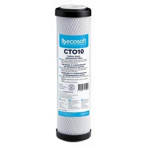 Картридж з спресованим активованим вугіллям Ecosoft 2.5х10 "