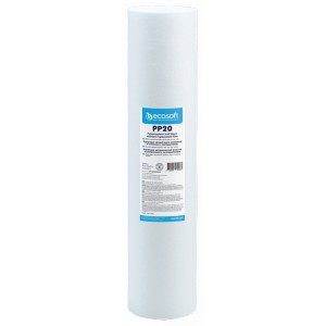 Картридж з спіненого поліпропілену Ecosoft 4.5х20" 20 мкм