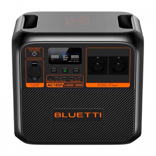 Зарядная станция Bluetti AC180P 1440Wh 400000mAh, 1800W