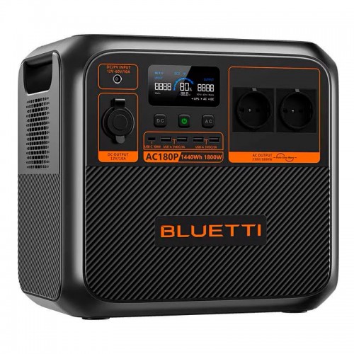 Зарядна станція Bluetti AC180P 1440Wh 400000mAh, 1800W