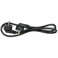 Сетевой кабель PowerPlant 1м, 3x1.5мм2, 10А (two male plugs)