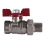 Кран шаровый прямой с американкой ARCO 1/2″ SENA 154103