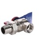 Кран шаровый угловой с американкой ARCO 1/2″ SENA 154303