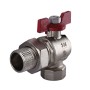 Кран шаровый угловой с американкой ARCO 3/4″ SENA 154304