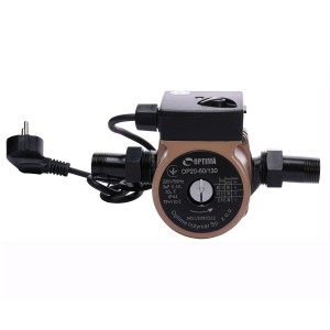 Насос циркуляционный Optima OP20-60 130мм + гайки, + кабель с вилкой