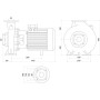 Насос моноблочный IR 32-200NA 7,5 кВт SAER (35 м3/ч,63 м)