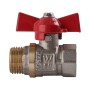 Кран шаровый прямой WATER VALVE 1″ НВ КБ NV-V Q002