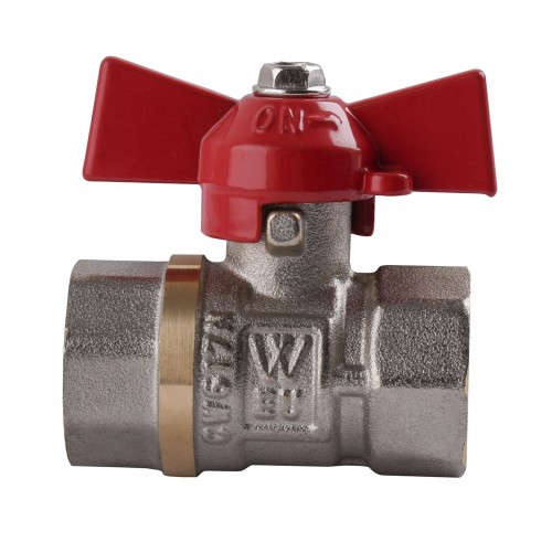 Зображення Кран кульовий прямий WATER VALVE 1″ ВВ КБ NV-V Q001