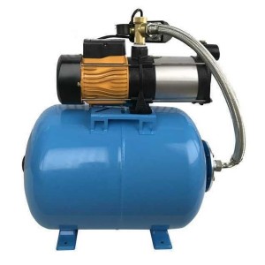 Насосная станция Optima MH-N1300 INOX-50 1,3кВт многоступ нерж, колеса на гребенке