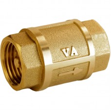 Клапан зворотного ходу води VA латунний 1/2″ВР х 1/2″ВР ливарний Б3601А
