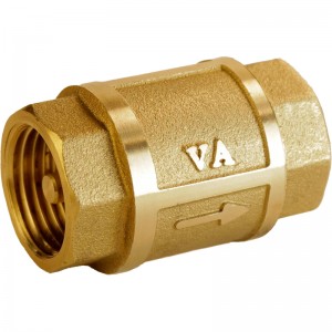 Клапан зворотного ходу води VA латунний 1/2″ВР х 1/2″ВР ливарний Б3601А