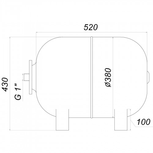 Гідроакумулятор 50л Zilmet ultra-pro 10bar ( 1100005005 )