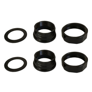 Комплект гайок 2″-1 1/4″ сталь (2 шт)