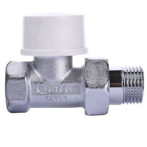 Кран радиаторный прямой ARCO 1/2″ под термоголовку 501285 TB285 M30