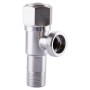 Кран кульовий кутовий Professional 1/2″х3/4″ NV-QP888 фото 1