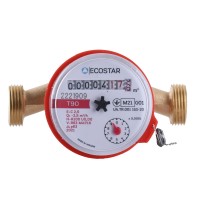 Счетчик горячей воды ECOSTAR DN15 1/2″ без штуцера L110 E-C 2,5