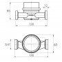 Счетчик горячей воды ECOSTAR DN20 3/4″ без штуцера L110 E-C 4,0 фото 5