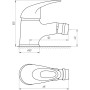 Смеситель для биде EcoMix ELIT EM-106 фото 4