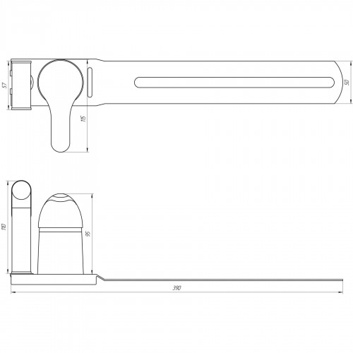 Зображення Змішувач для біде Globus Lux Solly GLSO-0206