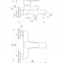 Смеситель для ванной DOMINO ALICANTE DAA-102N фото 6