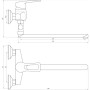 Смеситель для ванной DOMINO SIRIUS DSV-108 фото 4