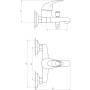 Смеситель для ванны EcoMix ELIT EM-102 фото 4