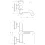 Смеситель для ванны EcoMix ENERGO P-GEP-208 фото 4