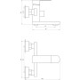 Смеситель для ванны Globus Lux SICILIA SBQ-102N фото 4