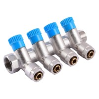 Колектор CRISTAL 3/4Gх1/2*16-4-ою під 35* з перекриття (NM-1016)