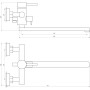 Смеситель для ванной Globus Lux WIEN SBT2-208 фото 4