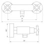 Смеситель для душа Globus Lux DUKAT SD4-105 фото 6