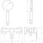 Смеситель для душа Globus Lux RING SR-105 фото 4