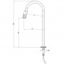 Кран для обратного Осмоса TOPAZ CORSICA TC-6801-L26-B фото 4