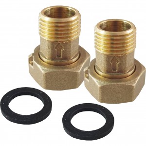 Комплект штуцерів OPTIMUM 3/4″Вх1/2″ З латунний LR433L