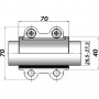 Ремонтний хомут AGAflex DN20(26,5–27,3 мм) OBA фото 2