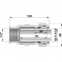 З`єднання пряме зажимне з внутрішньою різьбою AGAflex DN15 (19,3-22,0 мм) х 1/2″ IK фото 2