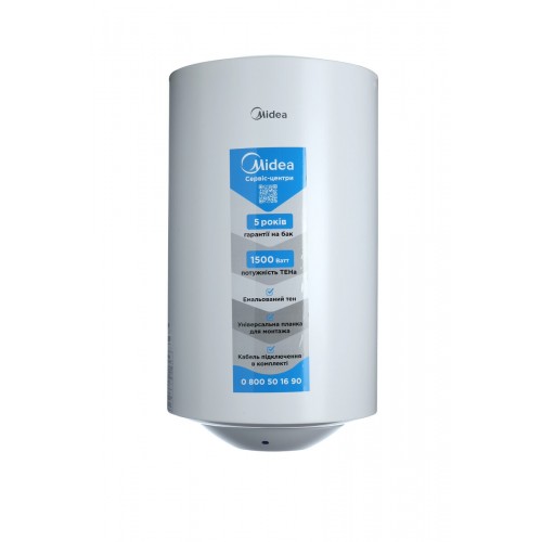 Зображення Водонагрівач Midea INSTALL 50 Зображення Водонагрівач Midea INSTALL 50