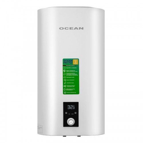 Зображення Водонагрівач Ocean FLAT RZB100M, ET+DT