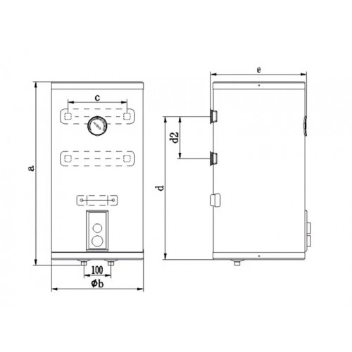 Зображення Водонагрівач Ocean RZL50M-5 ETDT CLASSIC (сухий тен) 50л