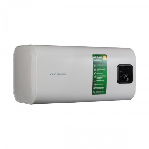 Зображення Водонагрівач Ocean CUBE-Horizontal RZF50D-4, ET+WT (мокрий тен) 50л