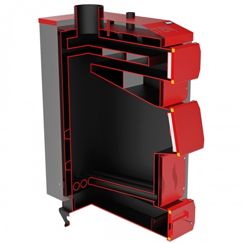 Изображение Котел твёрдотопливный Marten Praktik 25